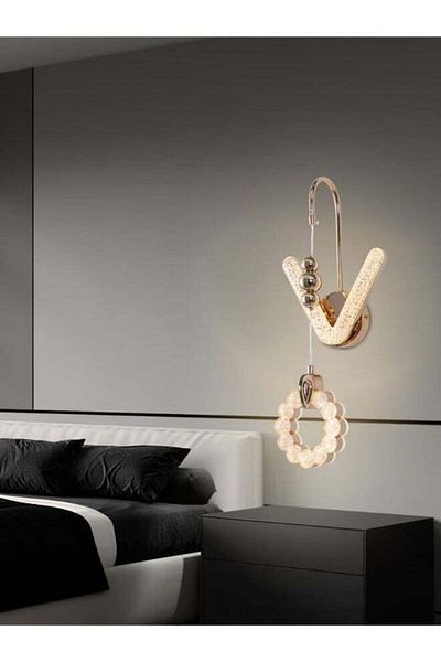 Moonlight Lighting Modern Wall LED Lamp 7718-W – 20W Wall Light with 3 Lighting Modes – Sleek Acrylic Wall Sconce f