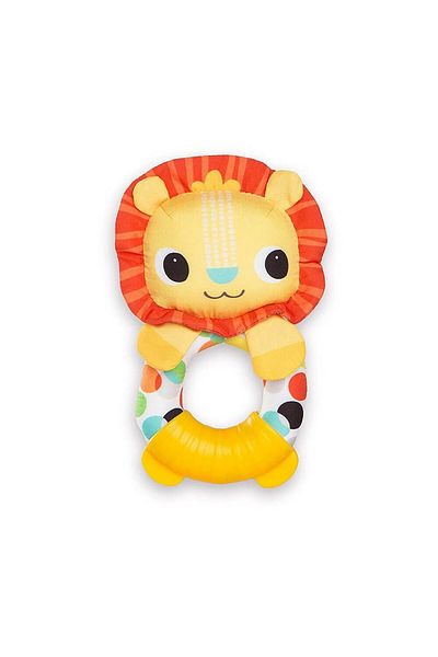 Bright Stars Bright Starts Cute Rattle & Teether My Friend Lion