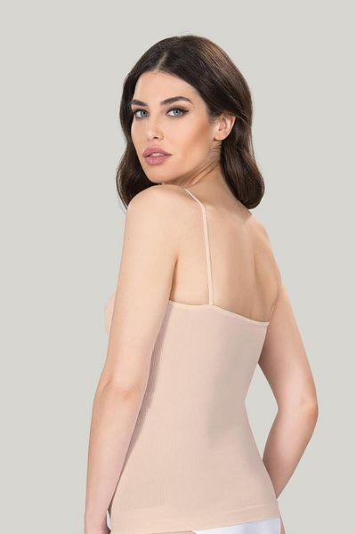 MODA YILDIZ Women's Thin Strap Tank with Corsaj