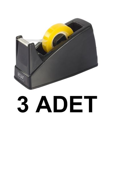 KRAF ΜΗΧΑΝΗ ΤΑΙΝΙΩΝ 3 ΤΕΜΑΧΙΩΝ 12x33 102G ΜΑΥΡΟ