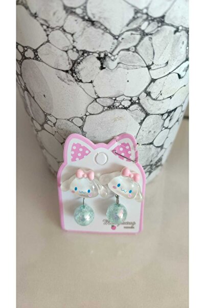 FAMEMUS ACCESSORY Cute Cinnamoroll Character Clip-On Children's Earring
