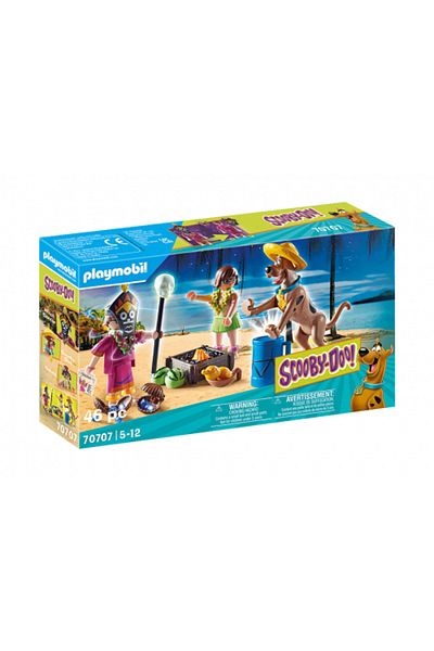 Playmobil Playset, Playmobil, Scooby Doo Adventures with Witch Doctor, 46 pieces