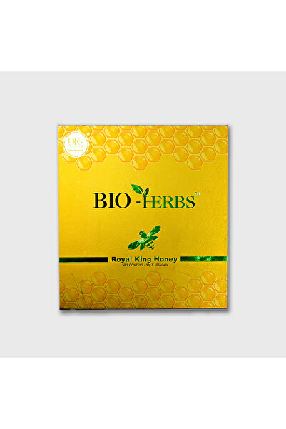 ROYAL KING عسل الأعشاب الحيوية الماليزي 10 أكياس 450 جرام