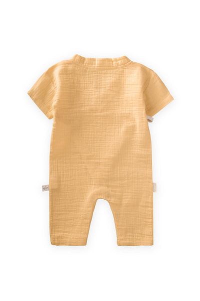 Cigit Organic Double Breasted Muslin Jumpsuit 0-9 Months Sundres