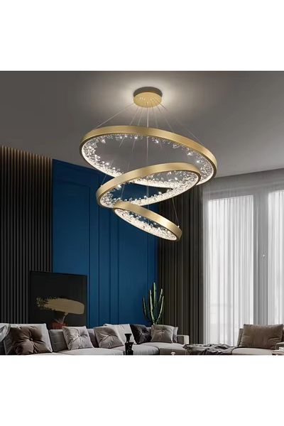 KARAZ Modern chandelier with 3 rings