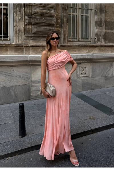 Marjinal Kadın Tül Detaylı Elbise