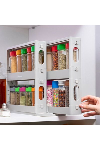 InnovaGoods Spice organizer, InnovaGoods, Rispick, white