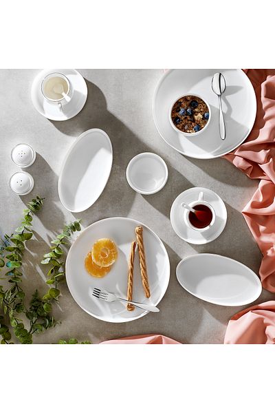 Schafer Superfine Bone Lumiere Breakfast Set 32 Pieces-Gold