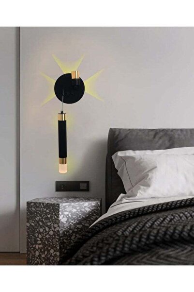 Moonlight Lighting مصباح حائط LED حديث 7147 مع 3 مستويات إضاءة، إضاءة مزدوجة،...