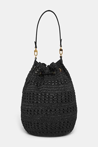 Vakko SİYAH MONOGRAM ÇANTA