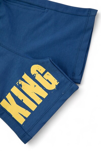 voyyo kids baby Boy's Summer 6-7-8-9-10 Years Printed Shorts Interlock Set