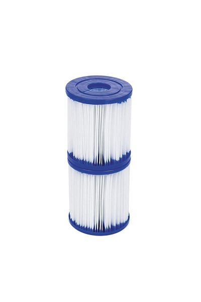 Moms pets Bestway Type I cartridge filter, white/blue