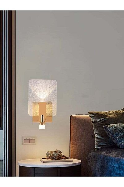 Moonlight Lighting Modern Acrylic Wall LED Lamp 7704 – 5W Indoor Wall Light with 3 Lighting Modes – Sleek Contempor