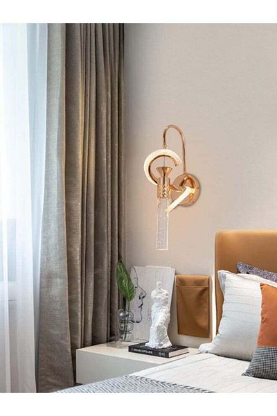 Moonlight Lighting Modern LED Wall Light – Model 9848-W | 15W Decorative Wall Lamp with 3 Color Modes (White, Yellow,