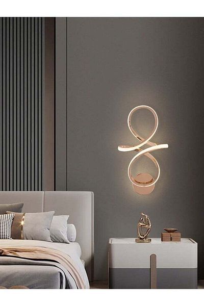 Moonlight Lighting Modern LED Wall Lamp 7187-W – 24W Indoor Wall Light with 3 Lighting Modes – Contemporary Acrylic