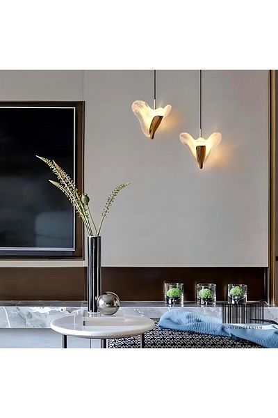 Vooltex Flamora Lighting - Glass Flame Softly Glows by Voltex