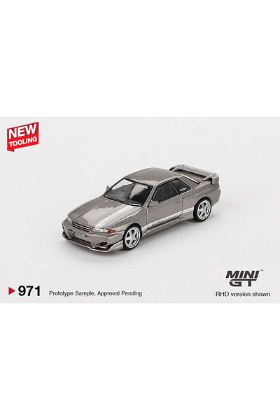 mini gt 1/64 971 Nissan Skyline GT-R (R32) Veilside Combat C-I Veilside Combat Gray