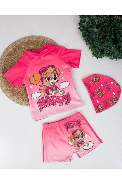 ARBİ kids Μαλακό εσωτερικό μαγιό με μοτίβο χαρακτήρων για κορίτσια που δεν εμφανίζει μπόνι