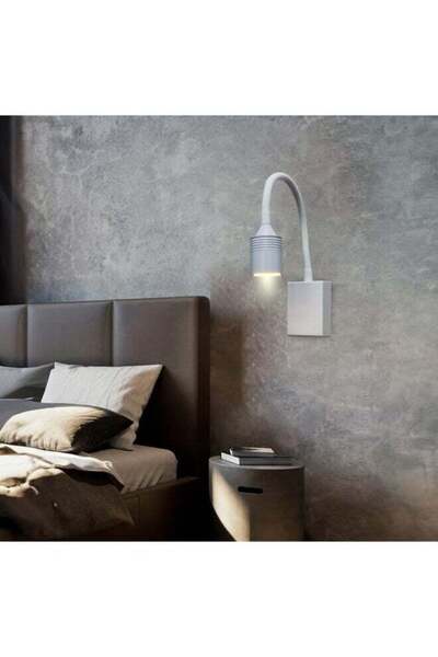 Moonlight Lighting مصباح حائط LED حلزوني B514 بثلاثة مستويات سطوع قابلة للتعت...