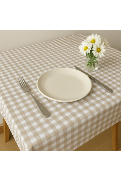 GÖZDE ELSANATLARI مفرش طاولة منقوش - تصميم عصري وأنيق