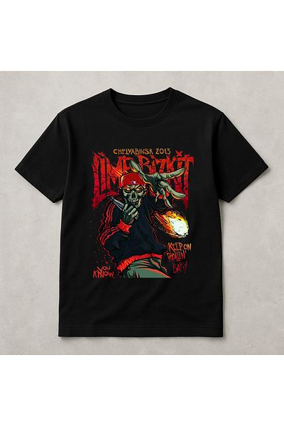 Pisa Art Рок тениска Limp Bizkit