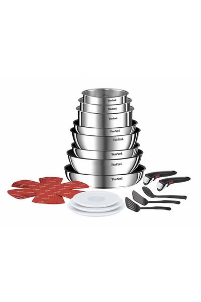 TEFAL Set vase Tefal Ingenio Emotion L 897 SK 04, 20 piese, inductie