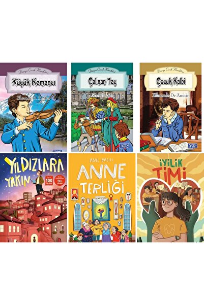 Genç Timaş METİN ÖZDAMARLAR YILDIZLARA YAKIN İYİLİK TİMİ ANNE TERLİĞİ KİTAP SETİ