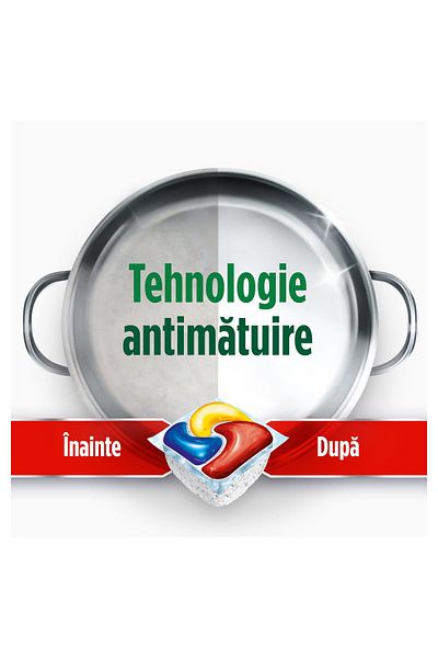 Fairy Automat Capsule detergent Fairy Platinum Plus anti-mat pentru mașina de spălat vase automată, 125 spălări