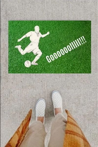 BirdoluSepet Door Mat Decorative Digital Printing Goooolllll P-2348