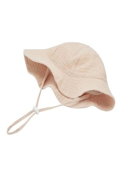 BEBİS Summer Muslin Baby Hat 100% Cotton 0-2 Years