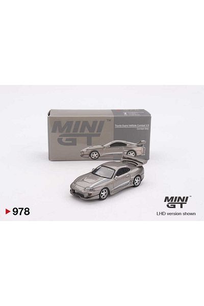 mini gt 1/64 978 Toyota Supra Veilside Combat V-Ii Combat Gray