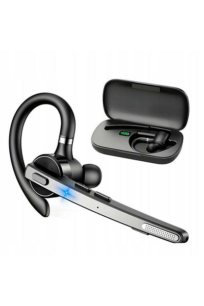 NewEvo Wireless Bluetooth Headset, 60-hour 500mah Battery, With Cvc 8.0 Dual Noise Reduction