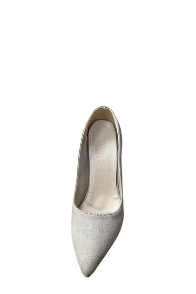WHİTE LİNE Women's Suede Thin Heel Stiletto