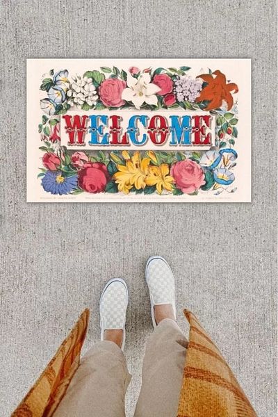 Modarios Digital Print Decorative Welcome Colorful Door Mat K-1249