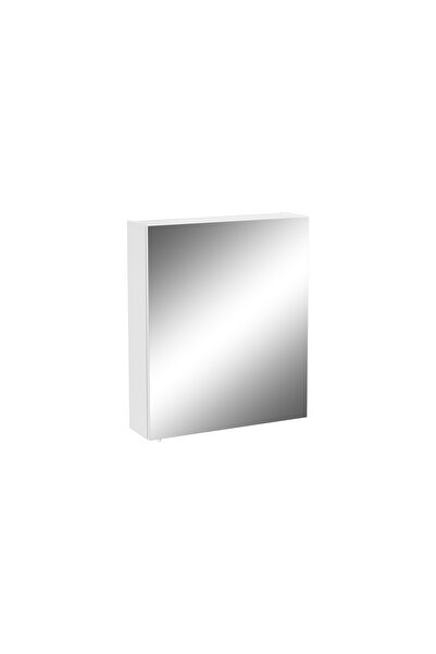 VitrA Shift T20 Aynalı Banyo Dolabı 81004, 60 cm, Sağ Kapaklı, Parlak Beyaz