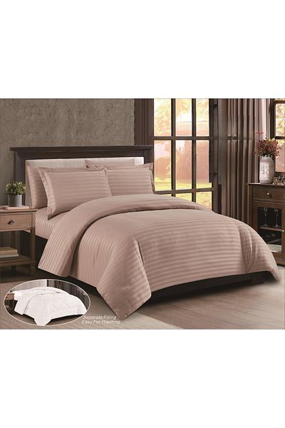 aram Double hotel bedspread with movable filling made of the finest microfiber to give you a sleep among the clouds, size 240*260 cm