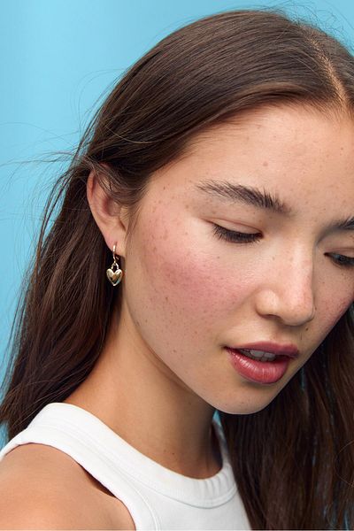 Stradivarius Set of 9 mushroom earrings