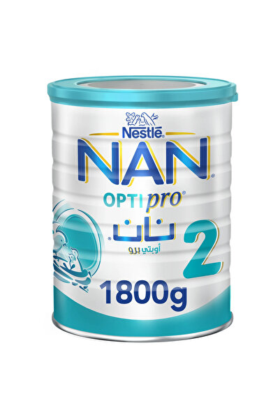 NAN نستله نان أوبتي برو المرحلة 2، 6-12 شهرًا، علبة، 1800 جرام