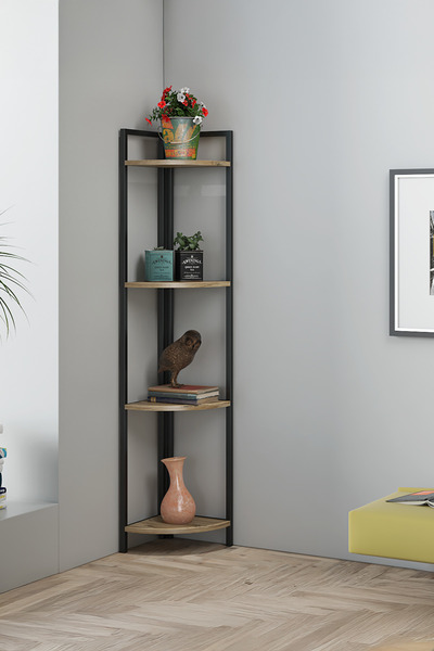 FAVORA Modd Corner Kitaplık - Atlantik Çam