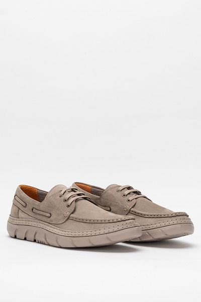 Dericlub Deri̇club Men's Lace-Up Thick Sole Casual Shoes Real Leather Fr 251280 Mink