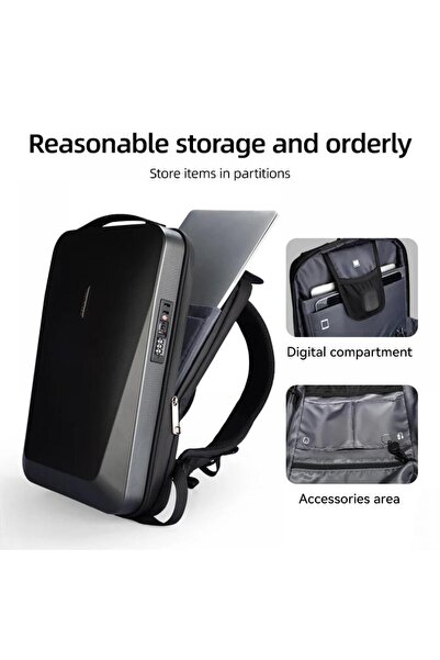 Mark Ryden Rucsac antifurt Mark Ryden impermeabil blocare TSA port USB si micro USB compatibil cu laptop 17.3