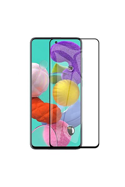 ALC MOBILE Folie de sticlă 6D compatibilă cu Samsung Galaxy A52 4G / 5G - Black Edge