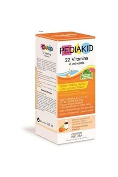 pediakid Pediakid Syrup 22 Vitamins and Trace Elements, 125ml