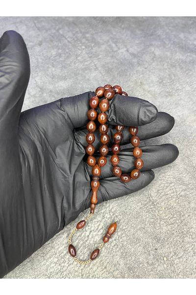 Mos Tespih High-End Natural Kuka Prayer Beads with Wrist System