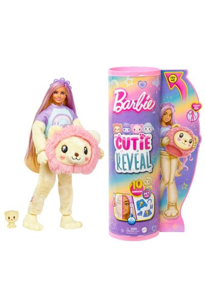 mattel Barbie Doll, Reveal Box, Lion, 29 cm