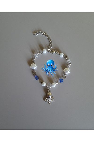 glactuca craft Octopus Octopus Theme Bracelet Y2K