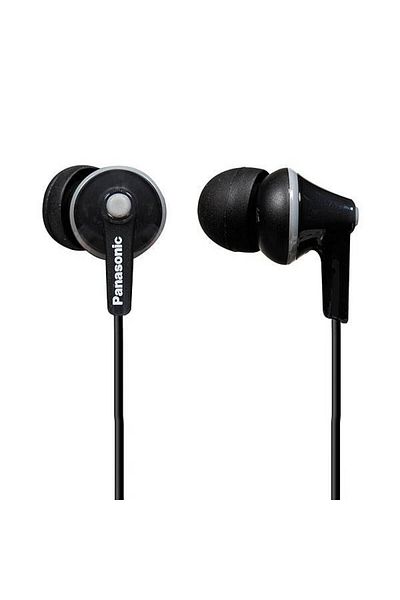 PANASONIC Căști in-ear Panasonic RP-HJE125E-K, cablu 1,1 m, Negru