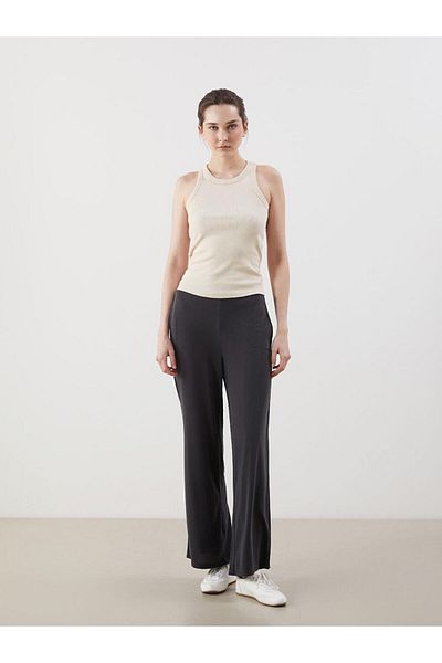 LC Waikiki Women's Wide Leg Sweatpants with Elastic Waist