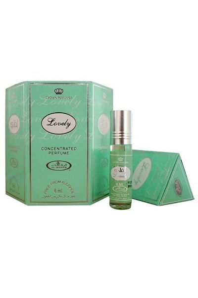 Al Rehab perfumes 6-Piece Lovely Concentrated Perfume Oil Without Alcohol 6ml