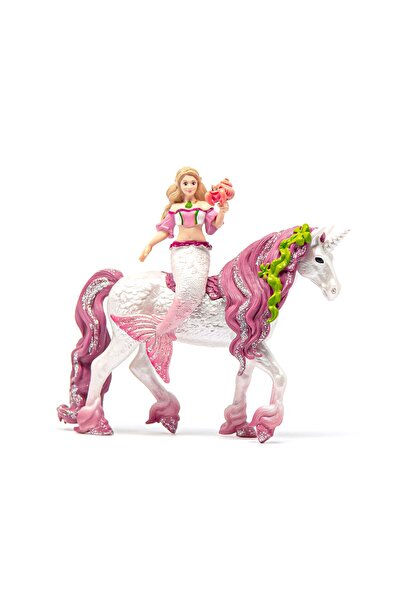SCHLEICH Sirena Feya pe unicorn subacvatic (70593)
